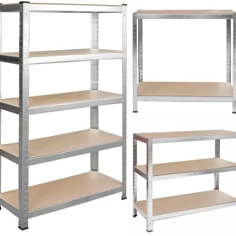 Regał metalowy magazynowy 150 x 75 x 30 cm Humberg 4840