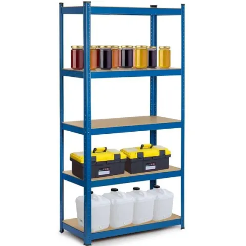 Regał metalowy magazynowy 180 x 90 x 40cm Humberg 4848