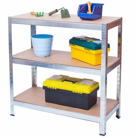 Regał metalowy magazynowy 180 x 90 x 30 cm Humberg 4843