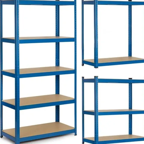Regał metalowy magazynowy 180 x 90 x 30cm Humberg 4845