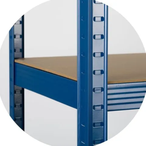 Regał metalowy magazynowy 180 x 90 x 30cm Humberg 4845