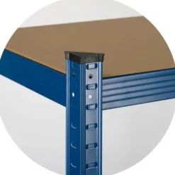 Regał metalowy magazynowy 180 x 90 x 30cm Humberg 4845
