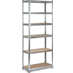Regał metalowy magazynowy 222 x 90 x 40 cm Humberg HR-814