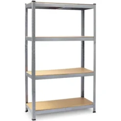 Regał metalowy magazynowy 150 x 75 x 30 Plonos 470000