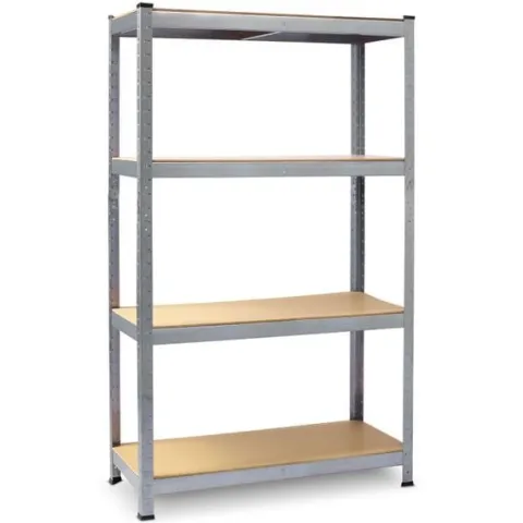 Regał metalowy magazynowy 150 x 75 x 30 Plonos 470000
