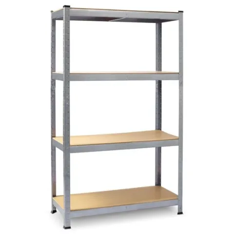 Regał metalowy magazynowy zestaw 2 szt 174 x 80 x 40 cm Plonos PL-701