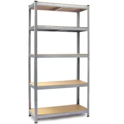 Regał metalowy magazynowy zestaw 2 szt 150 x 75 x 30 cm Humberg HR-810