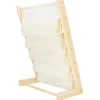 Regał na książki dla dzieci, 80 cm organizer 5 półek, drewniany