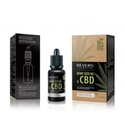 REVERS Hemp Seed Oil&CBD Naturalny Olej konopny z CBD 100% 15ml