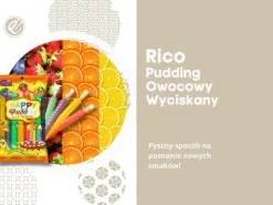 Rico Happy Pudding Stick owocowy deser do wyciskania 400g