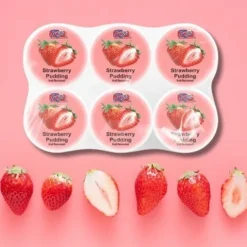 Rico Strawberry Pudding deser truskawkowy na wodzie kokosowej