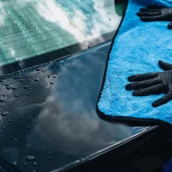RĘKAWICA DO MYCIA AUTA K2 WASH MITT + K2 FLOSSY RĘCZNIK DO OSUSZANIA 60x90