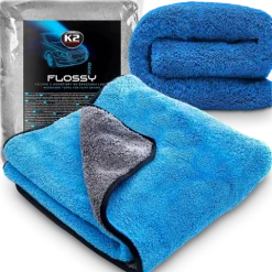 RĘKAWICA DO MYCIA AUTA K2 WASH MITT + K2 FLOSSY RĘCZNIK DO OSUSZANIA 60x90