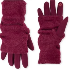 Rękawiczki zimowe damskie DOTYKOWE CIEPŁE GRUBE z ALPAKI KOLORY