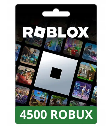 ROBLOX 4500 ROBUX RS | KLUCZ AKTYWACYJNY | KARTA PODARUNKOWA | AUTOMAT