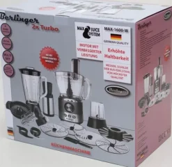 ROBOT KUCHENNY BERLINGER MALAKSER SZATKOWNICA WYCISKARKA BLENDER MŁYNEK
