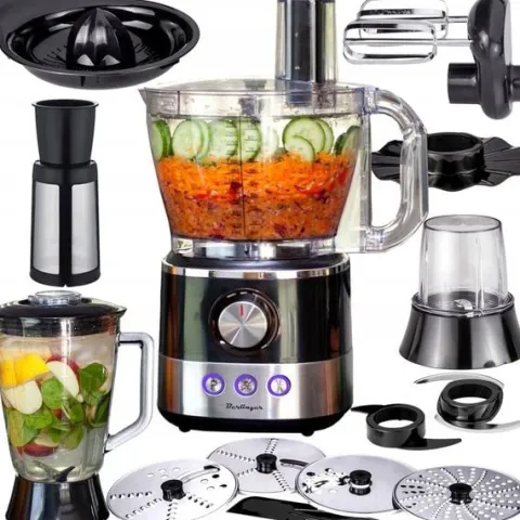 ROBOT KUCHENNY BERLINGER MALAKSER SZATKOWNICA WYCISKARKA BLENDER MŁYNEK