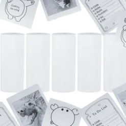 Rolki papier wkład termiczny do mini drukarki 5,7cmx4,5m 5 sztuk