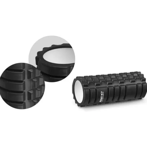 Roller do ćwiczeń 33x14cm NS-953 czarny