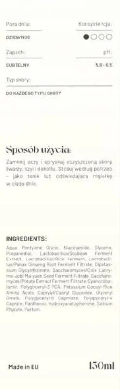 ROUTINES BY ALKMIE MGIEŁKA DO TWARZY TONIZUJĄCA ODŚWIEŻENIE 150 ML