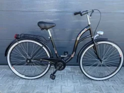 Rower Damka Damski Retro Miejski Męski Vanessa 28 Polski Producent