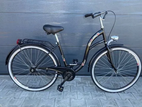 Rower Damka Damski Retro Miejski Męski Vanessa 28 Polski Producent