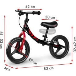 Rowerek biegowy dla dzieci Ricokids Fun Adventure
