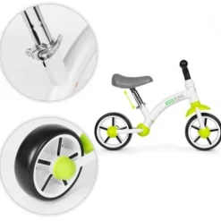 ROWEREK BIEGOWY ECOTOYS DLA DZIECI 3+ LATA KOŁA EVA STALOWY