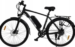 ROWER ELEKTRYCZNY MĘSKI 28 TREKKINGOWY ZE WSPOMAGANIEM 60-70km Shimano