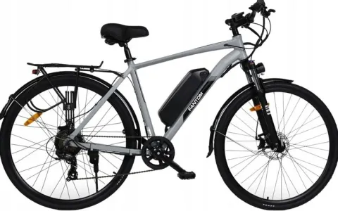 ROWER ELEKTRYCZNY MĘSKI 28 TREKKINGOWY ZE WSPOMAGANIEM 60-70km Shimano