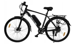 ROWER ELEKTRYCZNY MĘSKI 28 TREKKINGOWY ZE WSPOMAGANIEM 60-70km Shimano