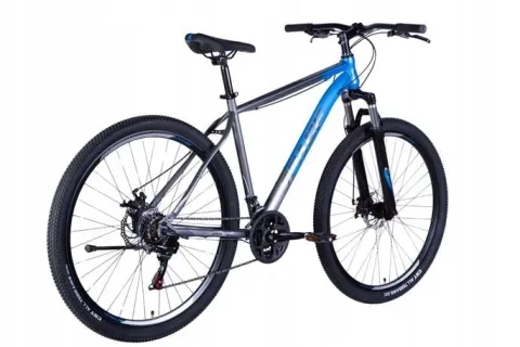 ROWER GÓRSKI MĘSKI MTB 29" LEKKI 2xHAMULCE TARCZOWE AMORTYZACJA 175-185cm