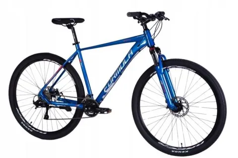 ROWER GÓRSKI MTB 29 ALUMINIUM MĘSKI BLOKADA SKOKU KASETA 180-195cm 21 CALI