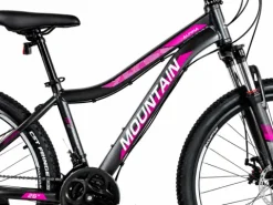 ROWER GÓRSKI MTB 26 AMORTYZACJA KOMUNIĘ DZIEWCZYNKI CHŁOPCA 130-160cm ALU