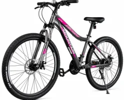 ROWER GÓRSKI MTB 26 AMORTYZACJA KOMUNIĘ DZIEWCZYNKI CHŁOPCA 130-160cm ALU