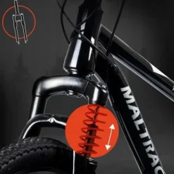 ROWER GÓRSKI MTB 21 BIEGÓW 2 TARCZE STALOWA RAMA 15