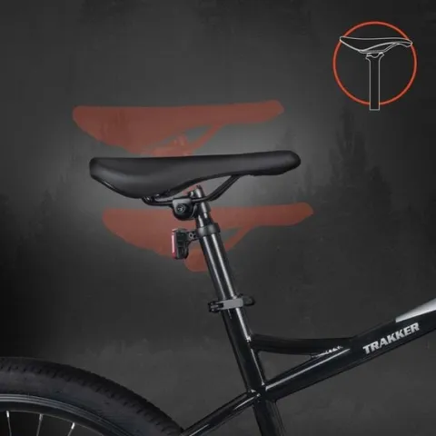 ROWER GÓRSKI MTB 21 BIEGÓW 2 TARCZE STALOWA RAMA 15" KOŁA 26" NÓŻKA ODBLASK