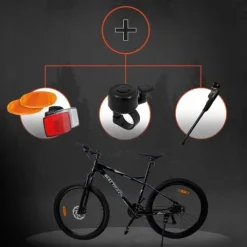 ROWER GÓRSKI MTB 21 BIEGÓW 2 TARCZE STALOWA RAMA 15