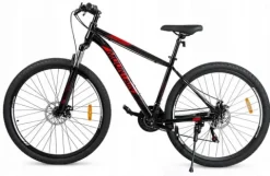 Rower Górski MTB koła 29 Rama 21 | 170-195cm | 21 Biegów | Czarno-czerwony