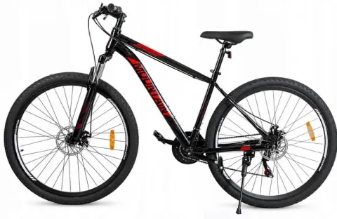 Rower Górski MTB koła 29 Rama 21 | 170-195cm | 21 Biegów | Czarno-czerwony