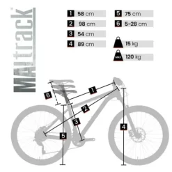 Rower Górski MTB MalTrack BLACK 27''