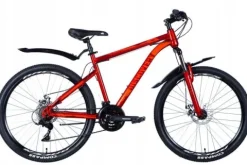 ROWER GÓRSKI MTB 26 MĘSKI DAMSKI 21B AMORTYZACJA Hamulce TARCZOWE HIT