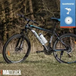 ROWER GÓRSKI MTB 26" SHIMANO 18 BIEGÓW HAMULCE TARCZOWE STALOWA RAMA