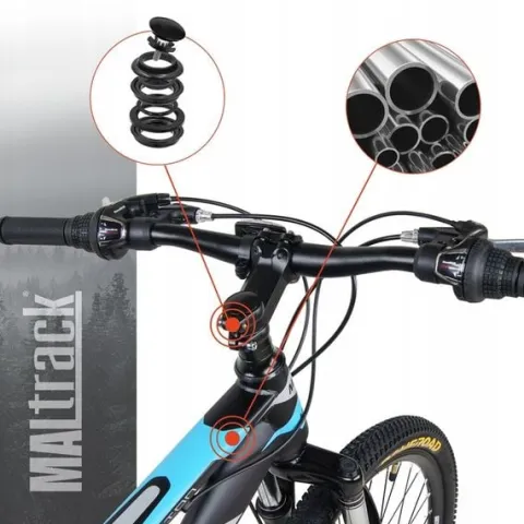 ROWER GÓRSKI MTB 26" SHIMANO 18 BIEGÓW HAMULCE TARCZOWE STALOWA RAMA