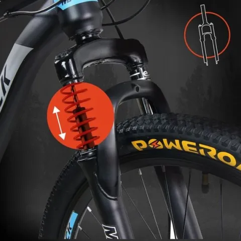 ROWER GÓRSKI MTB 26" SHIMANO 18 BIEGÓW HAMULCE TARCZOWE STALOWA RAMA