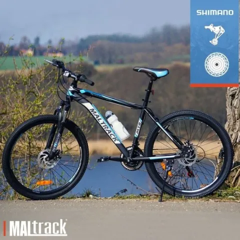 ROWER GÓRSKI MTB 26" SHIMANO 18 BIEGÓW HAMULCE TARCZOWE STALOWA RAMA
