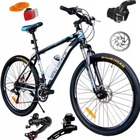 ROWER GÓRSKI MTB 26" SHIMANO 18 BIEGÓW HAMULCE TARCZOWE STALOWA RAMA