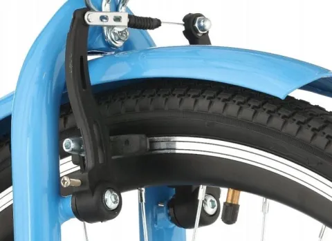 Rower miejski Citybike 28 cali damski Niebieski