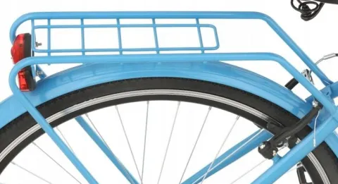 Rower miejski Citybike 28 cali damski Niebieski