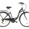 Rower miejski Citybike S7B 28 cali damski Czarny